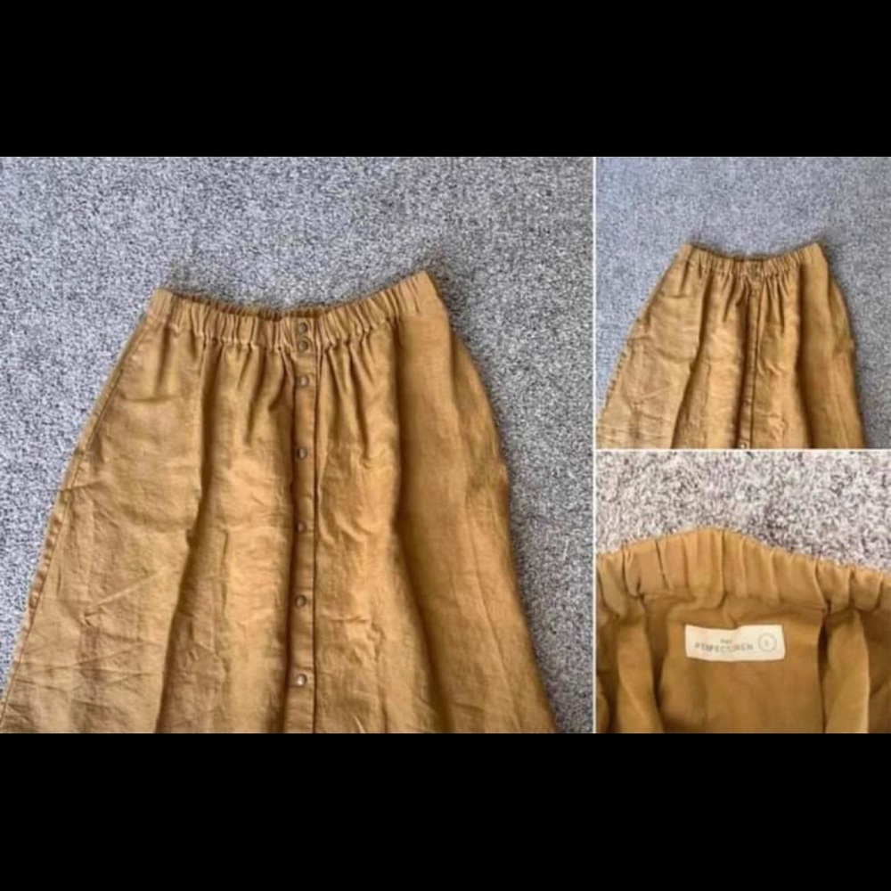 Marseille NotPerfect Linen Skirt
